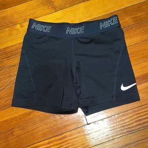 black nike spandex